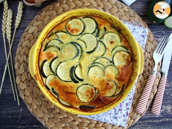 Recept Clafoutis med zucchini och getost