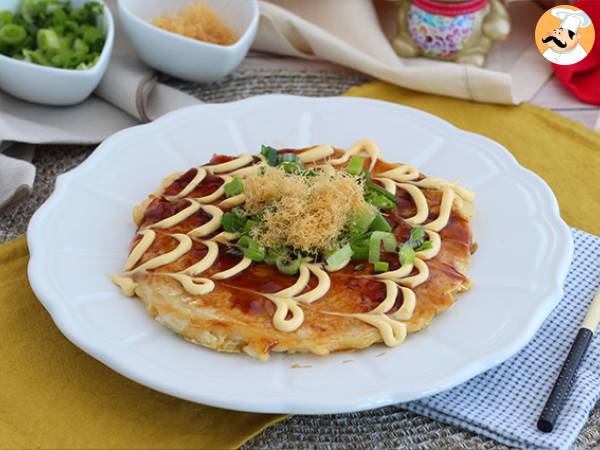 Recept Okonomiyaki - japansk omelett