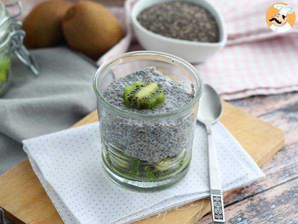 Recept Chiafröpudding med kiwifrukt