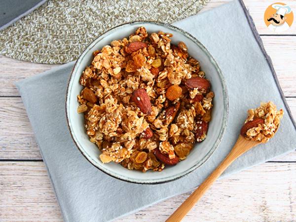 Recept Müsli, hemlagat granola