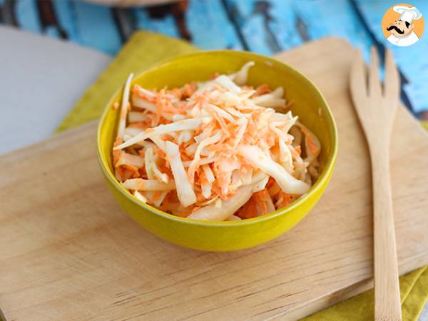 Recept Amerikansk coleslaw (kål- och morotssallad)