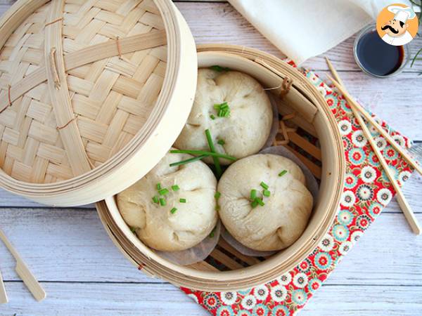 Recept Banh bao, små ångkokta bullar