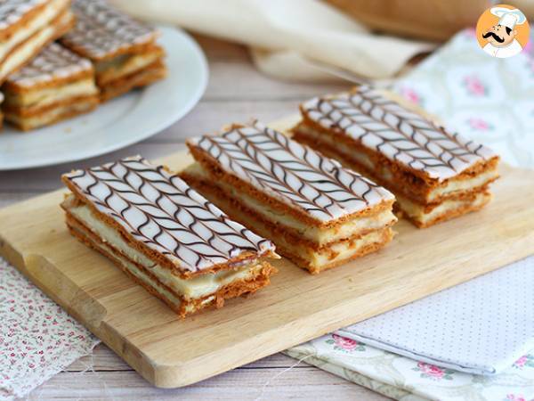 Recept Vanilj mille-feuille