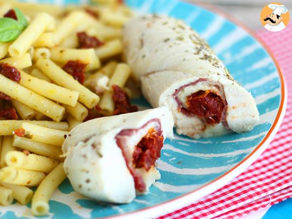 Recept Kycklingballotiner med mozzarella