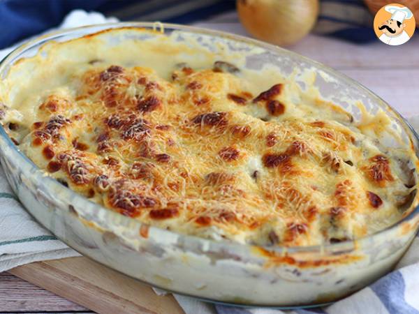 Recept Gratin av fisk, en enkel och lätt recept