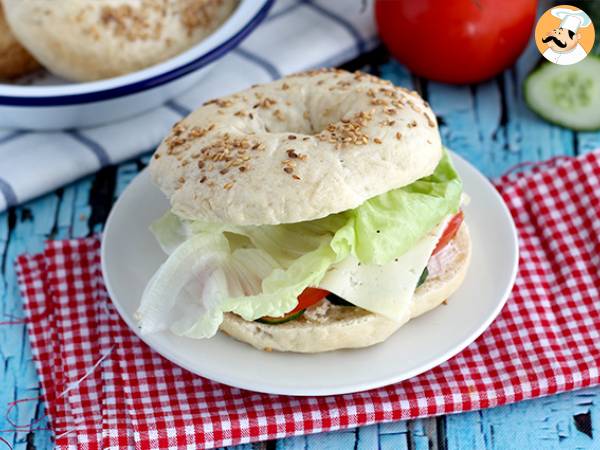 Recept Vegetarisk bagel