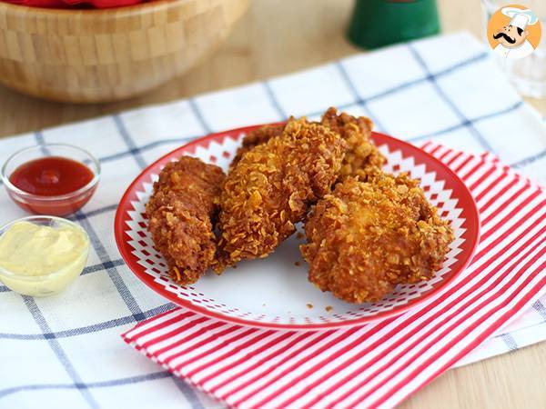 Recept Krispiga kycklingtenders som på kfc