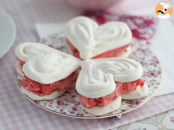 Recept Snabba vacherin för alla hjärtans dag