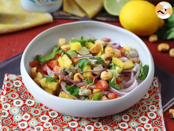 Recept Ceviche med konserverade hjärtmusslor