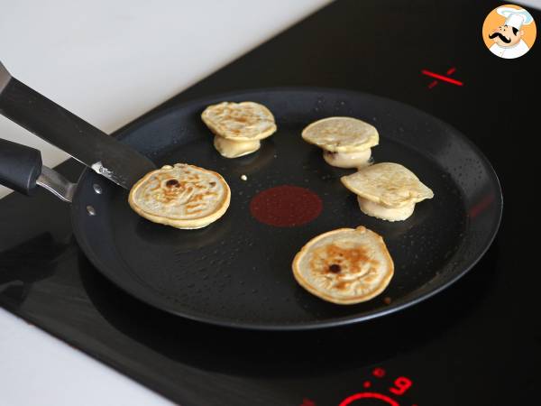 Bananpannkakor utan sockertillsats, perfekta till frukost! - Beredning steg 8