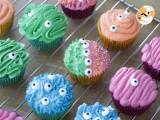 Monstercupcakes till Halloween - Beredning etape 18