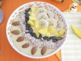 Smoothie bowl med mango och banan - Beredning etape 4