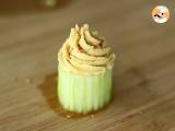 Veganska cupcakes med gurka och hummus - Beredning etape 5