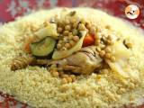 Traditionell marockansk kycklingcouscous - Beredning etape 11