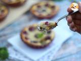 Glutenfri mini clafoutis med körsbär - Beredning etape 5