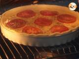 Quiche med tonfisk och tomat - Beredning etape 4