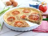 Quiche med tonfisk och tomat - Beredning etape 5