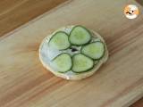 Vegetarisk bagel - Beredning etape 2