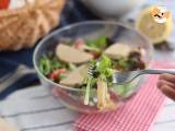 Landaise-sallad med foie gras (Perigord-sallad) - Beredning etape 5