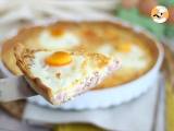 Quiche med ägg och skinka - Beredning etape 7