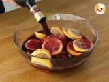 Sangria med citrusfrukter - Beredning etape 2