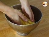 Krispiga pommes frites i ugn - Beredning etape 2