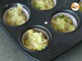 Muffins med purjolöksfondue - Beredning etape 5