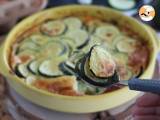 Clafoutis med zucchini och getost - Beredning etape 4