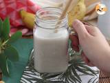 Vegansk bananmilkshake - Beredning etape 3