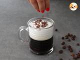 Irish Coffee (kaffe med whisky och vispgrädde) - Beredning etape 4