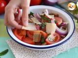 Sallad Panzanella - Beredning etape 3