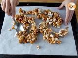 Popcorn med karamell - Beredning etape 6