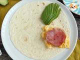 Rostad wrap i brunchstil - Tortilla Wrap Hack - Beredning etape 2