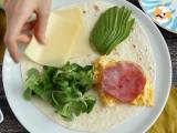 Rostad wrap i brunchstil - Tortilla Wrap Hack - Beredning etape 3