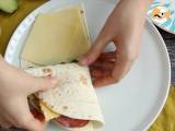 Rostad wrap i brunchstil - Tortilla Wrap Hack - Beredning etape 5