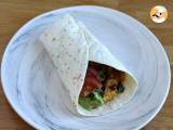 Vegetariska fajitas med texturerat sojaprotein - Beredning etape 5