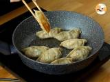 Gyozas med kyckling, morötter och champinjoner - Beredning etape 11