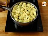 Tortellini och pestosallad - Beredning etape 1