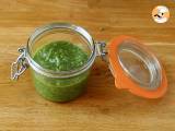 Hemlagad grön pesto - pesto alla genovese - Beredning etape 3