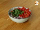 Pico de gallo och hemlagade tortillachips - Beredning etape 1