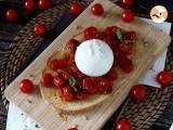 Bruschetta med rostad tomat och burrata - Beredning etape 4