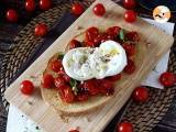 Bruschetta med rostad tomat och burrata - Beredning etape 5