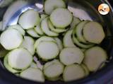 Hur ångkokar jag zucchini? - Beredning etape 2