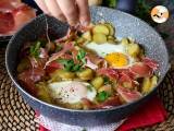 Huevos rotos, det superenkla spanska receptet baserat på potatis och ägg - Beredning etape 5