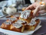 Kanelbullar, brioche med kanel och vaniljglasyr - Beredning etape 14