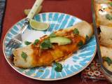 Vegetariska enchiladas - Beredning etape 5