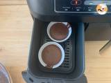 Extra rinnande Air Fryer chokladfondanter! - Beredning etape 8