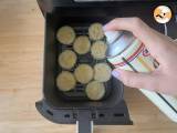 Courgettechips med Air Fryer - Beredning etape 4