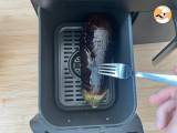 Panerad aubergine Milanese style men vegetarisk - Air Fryer matlagning - Beredning etape 3