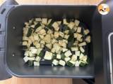 Hur tillagar jag zucchini i Air Fryer? - Beredning etape 3